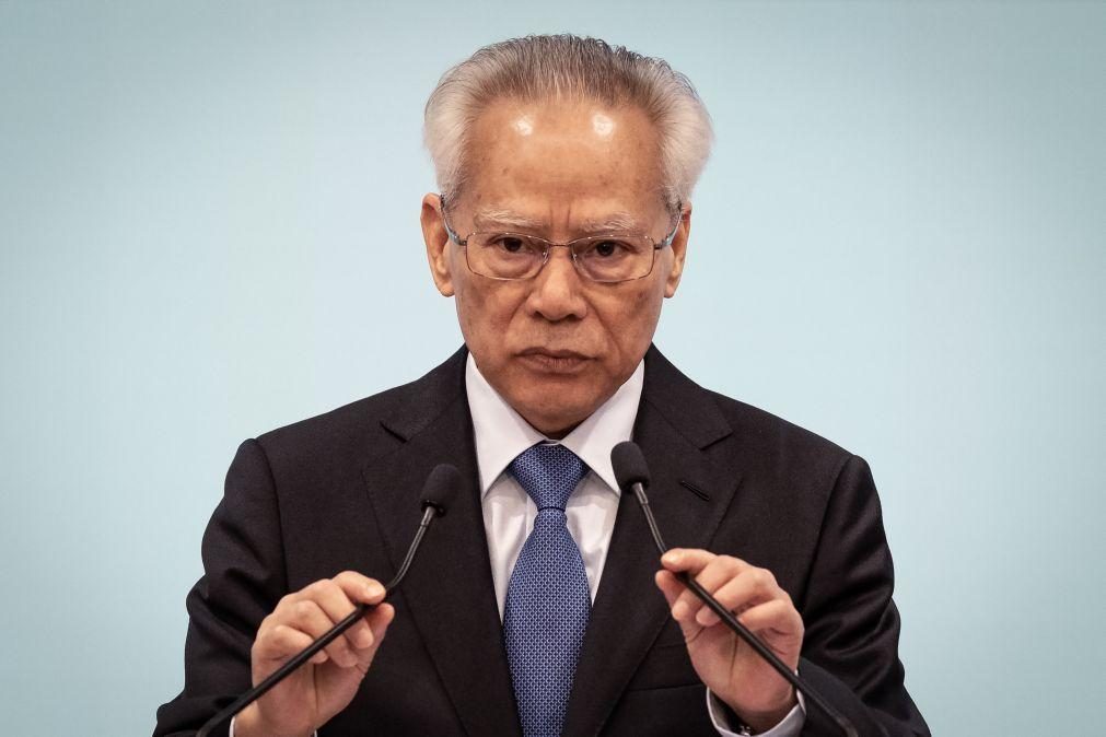 Líder do Governo de Macau alerta para 