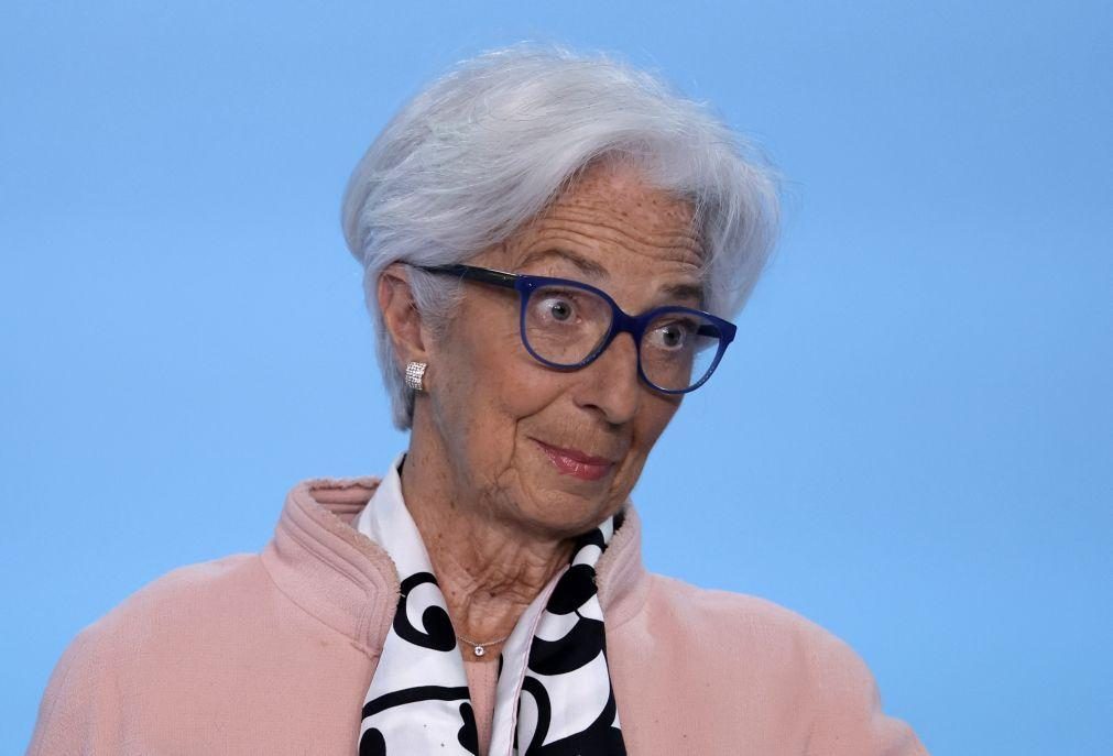 Lagarde lembra que já há tarifas em vigor que são 