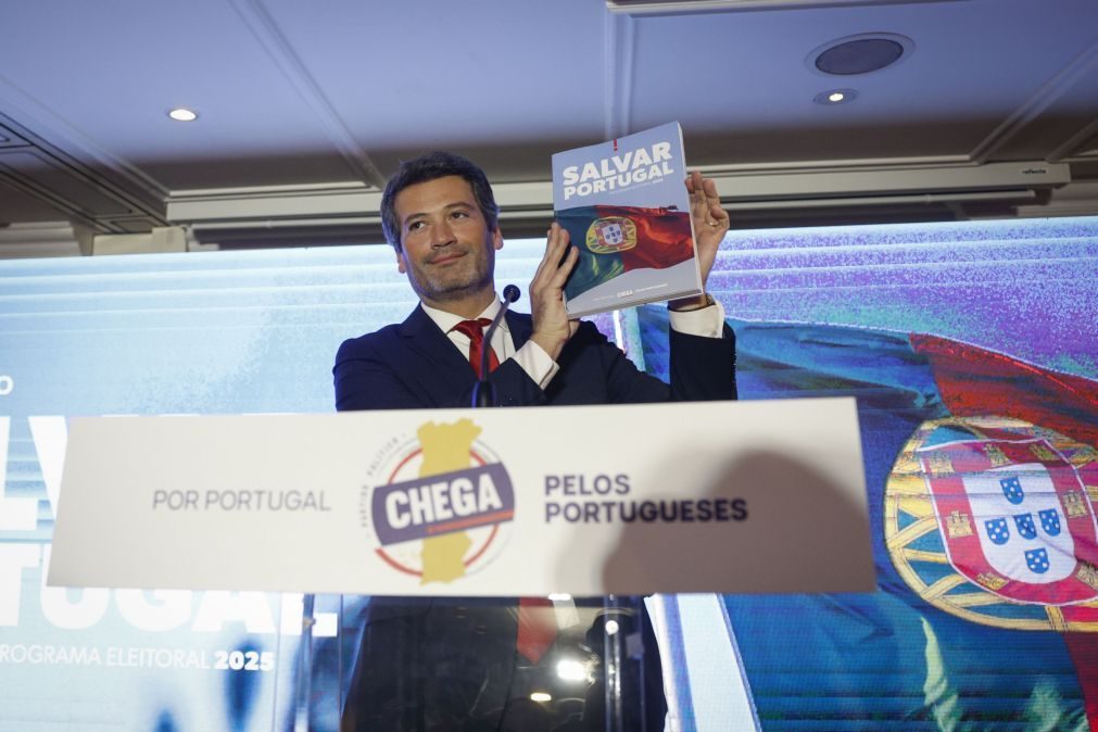 Chega propõe salário mínimo em 1150 euros até 2029