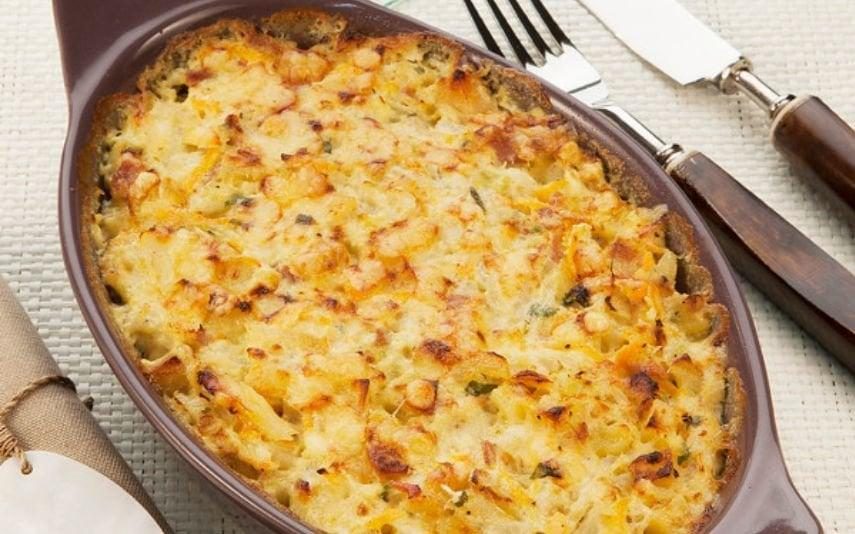 Almoço Bacalhau com Natas: A receita clássica que todos gostam!