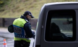 PSP deteve 842 condutores em abril, mais 262 do que no ano passado