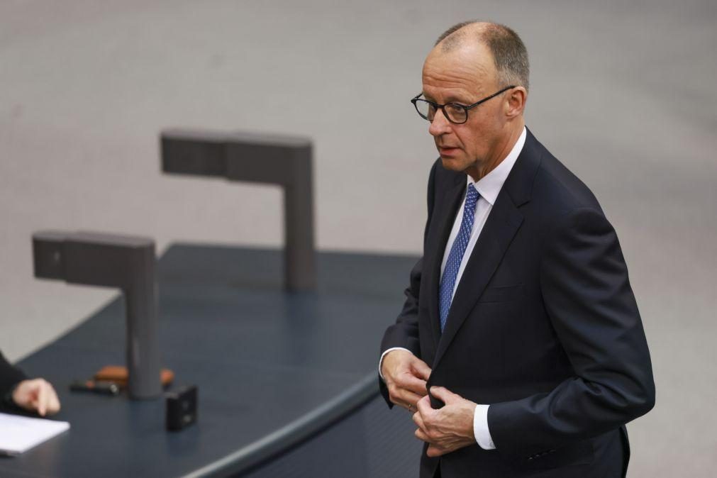 Merz falha primeira votação no Parlamento para chanceler