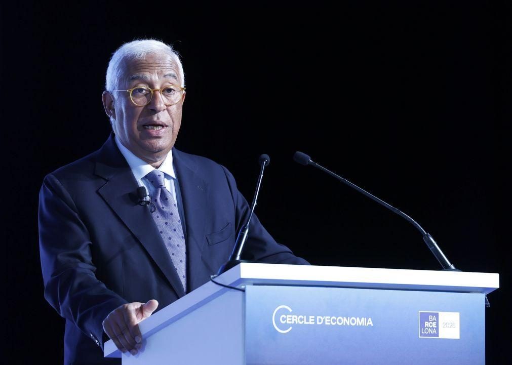 António Costa pede mais interconexões energéticas para reduzir riscos de apagões