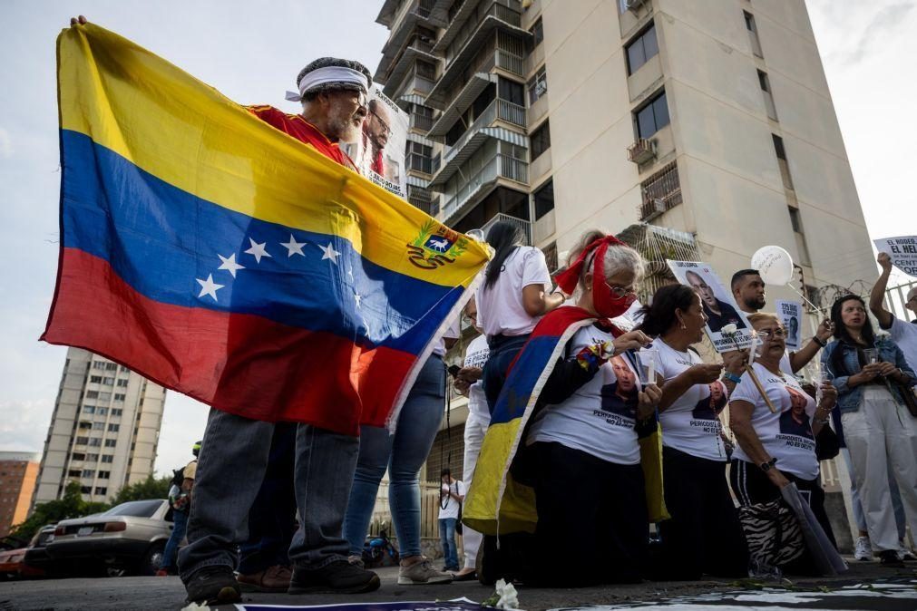 Membros da oposição venezuelana nos EUA após