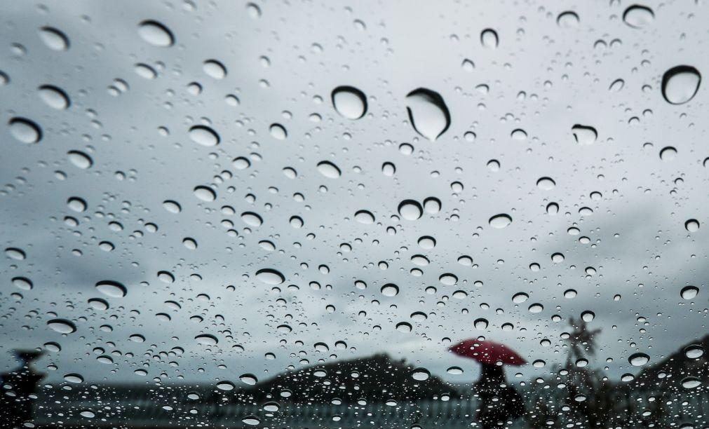IPMA eleva para sete os distritos sob aviso amarelo por causa da chuva