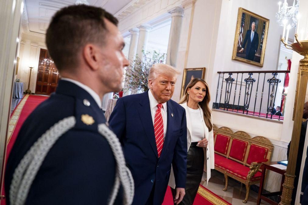 Trump saúda primeiro norte-americano eleito líder da Igreja Católica