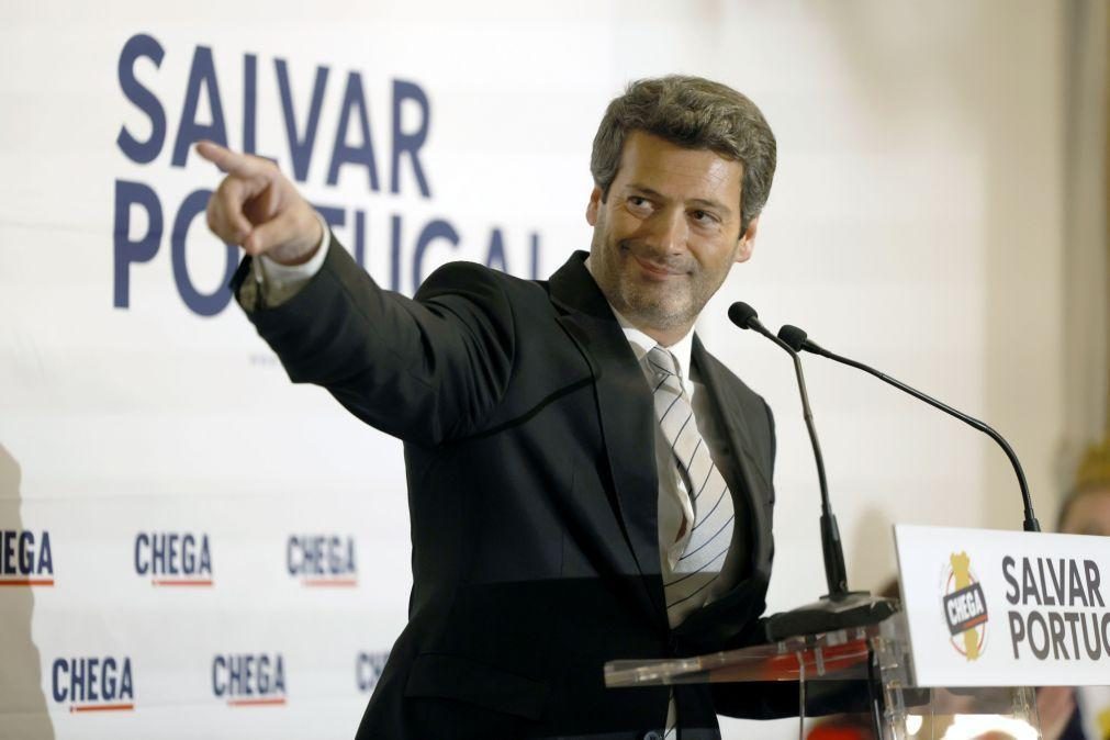 Ventura diz que escolha de Hernâni Dias em Bragança mostra que não quer combater corrupção