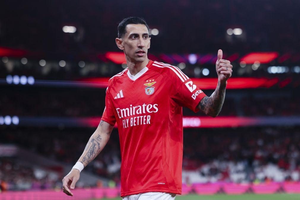 Di María e Carreras titulares no Benfica, Diomande e Hjulmand voltam no Sporting