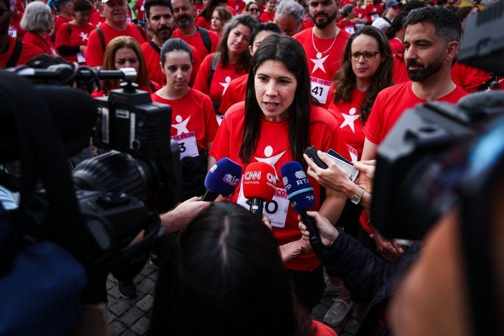 Mortágua apela ao voto dos