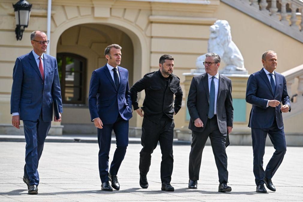 Aliados europeus de Kiev olham com desconfiança para proposta russa