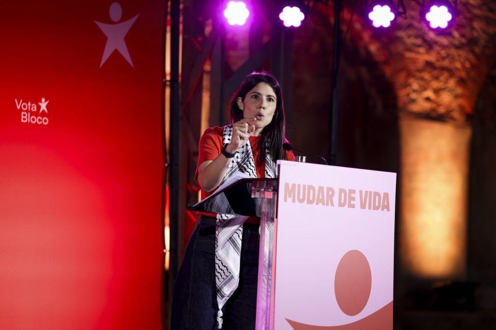 Mortágua diz que mulheres é que são