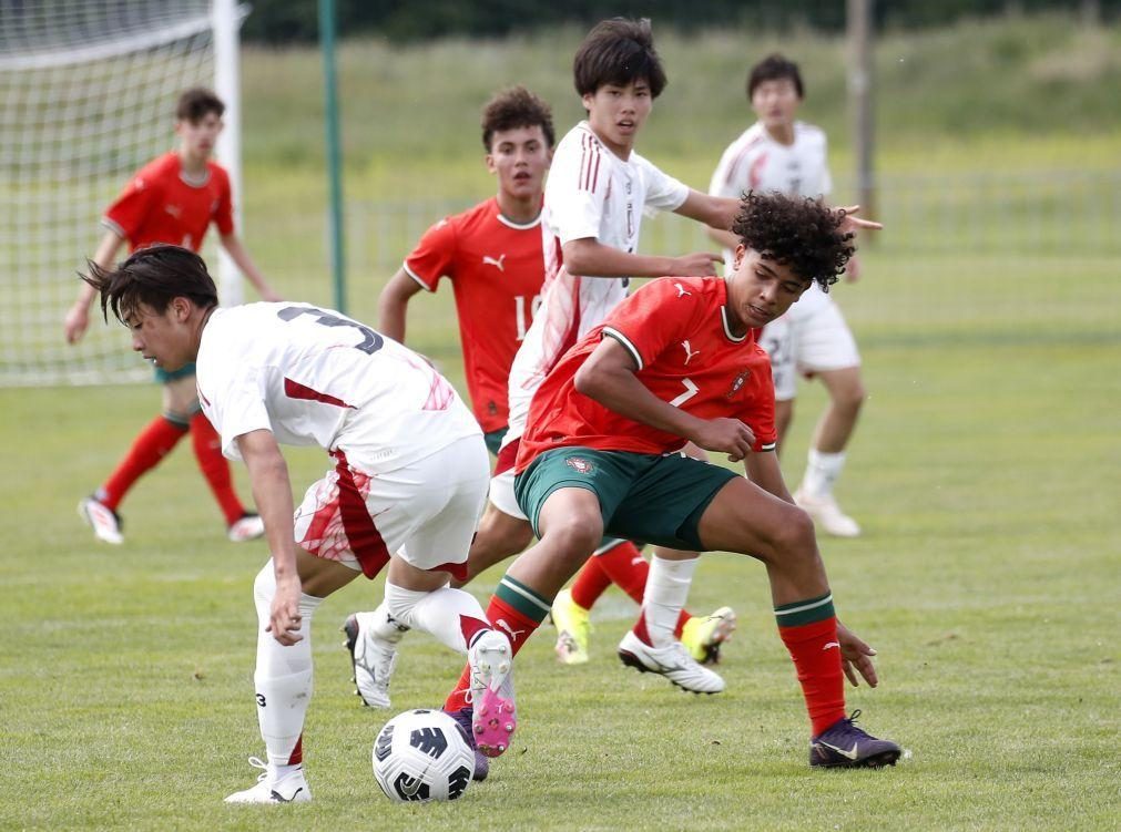 Filho de Cristiano Ronaldo faz estreia nos sub-15 em vitória sobre Japão