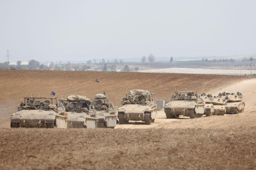 Israel ameaça entrar com toda a força em Gaza