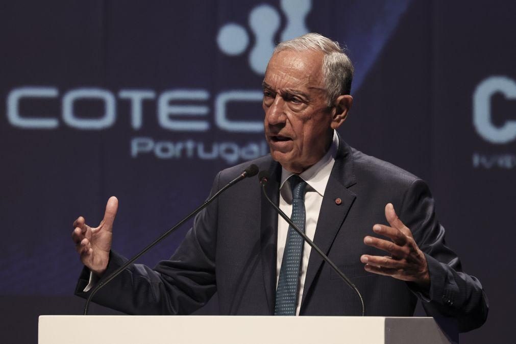 Marcelo considera que União Europeia tem sistemas obsoletos e precisa de reconstruir a sua base de apoio