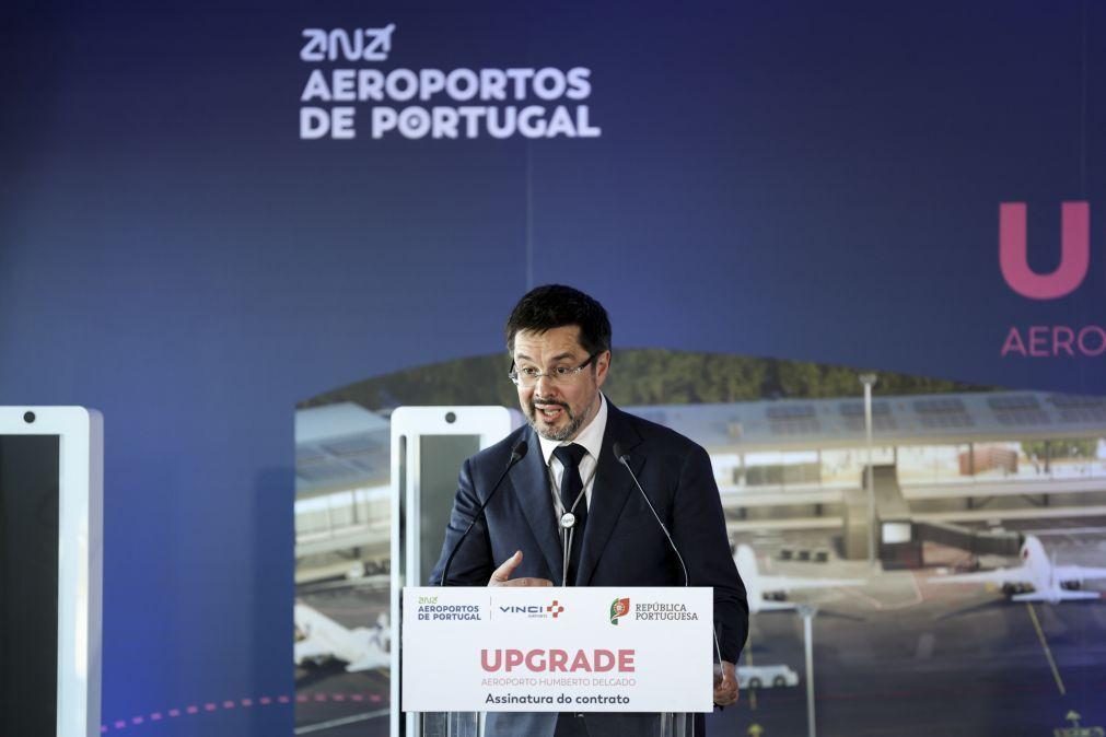 Aeroportos da ANA sustentam 725 mil empregos em Portugal e representam 30,2 mil ME do PIB