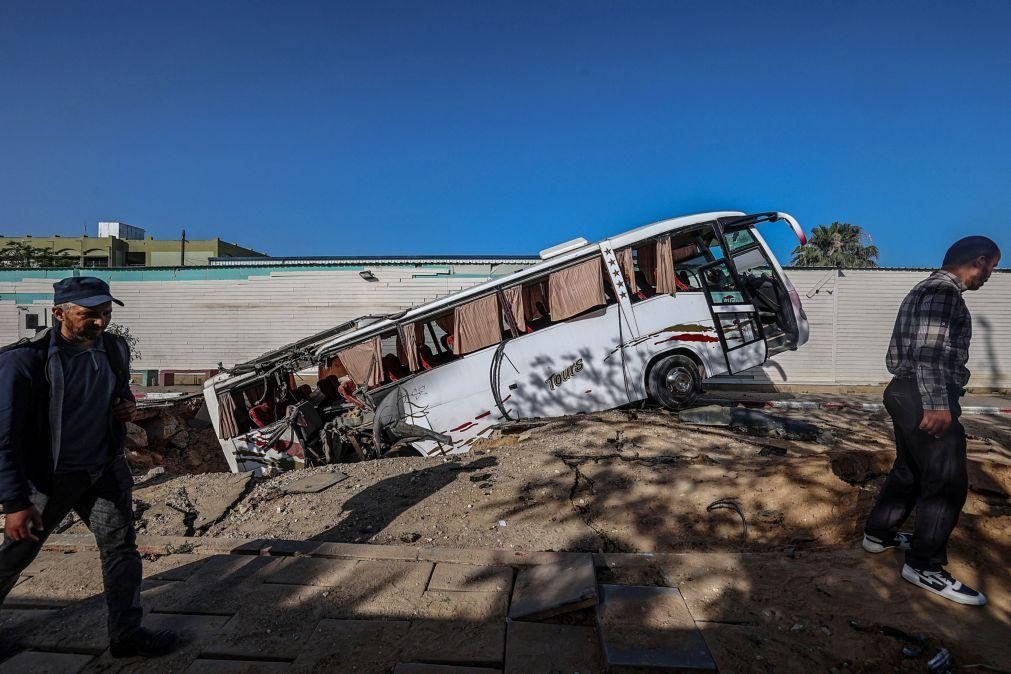 Bombardeamentos Israelitas contra Gaza fizeram 79 mortos