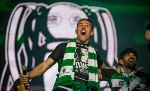 Sporting Lisboa 'vestiu-se' de verde e branco: veja as imagens da festa leonina!