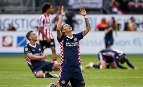 PSV Eindhoven termina a vencer e sagra-se bicampeão neerlandês de futebol