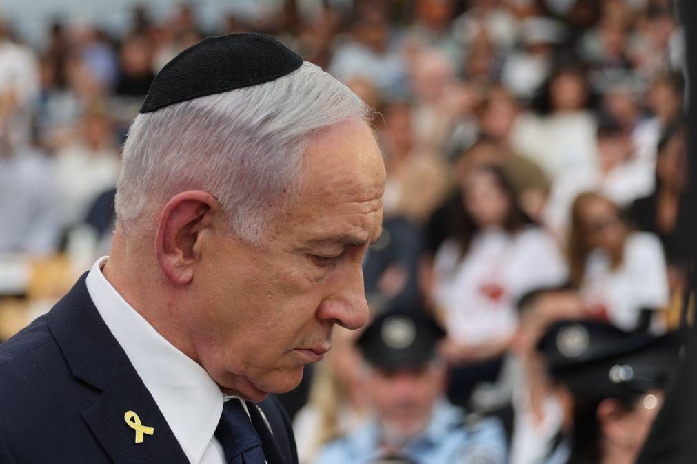 Netanyahu diz que Israel vai controlar todo o território de Gaza