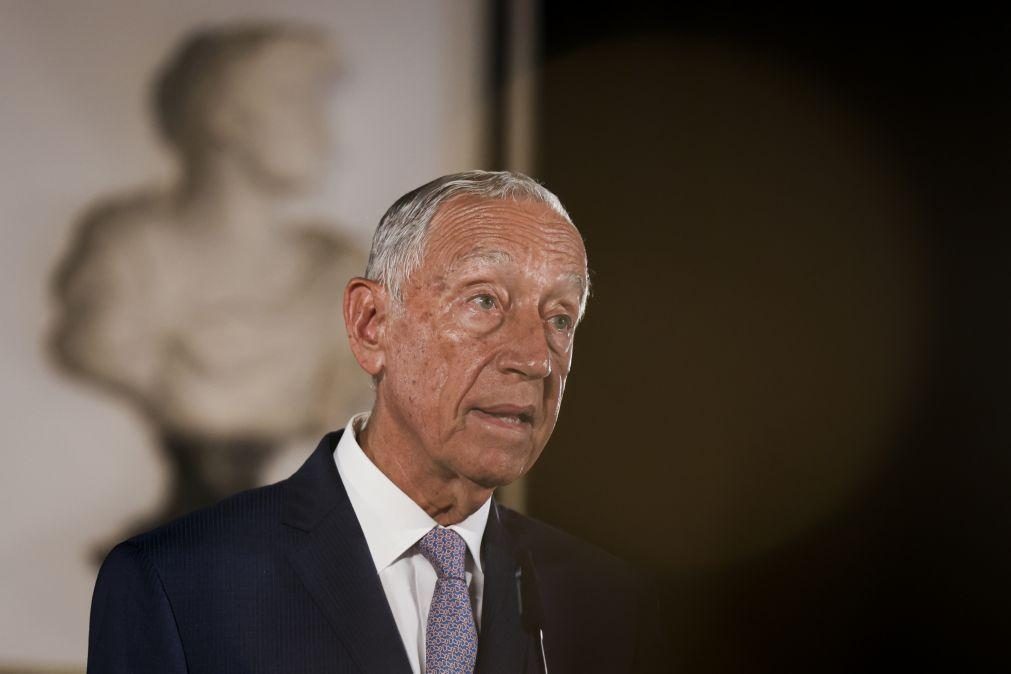 Presidente da República ouve PSD, PS e Chega na terça-feira