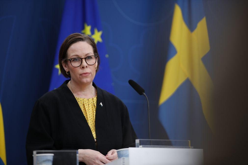 Suécia pede sanções da UE contra
