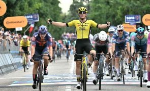 Olav Kooij vence 12.ª etapa do 'Giro' ao sprint, Isaac del Toro segue líder