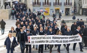 Greve de cinco dias nos Transportes Urbanos de Coimbra começa na segunda-feira