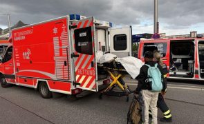 Detida mulher de 39 anos após esfaqueamento de 12 pessoas na cidade alemã de Hamburgo