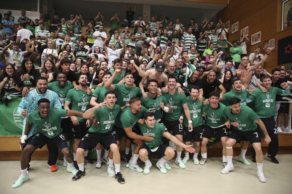 Sporting revalida título de campeão nacional de andebol