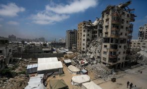 Bombardeamentos israelitas em Gaza matam pelo menos 58 pessoas desde sábado