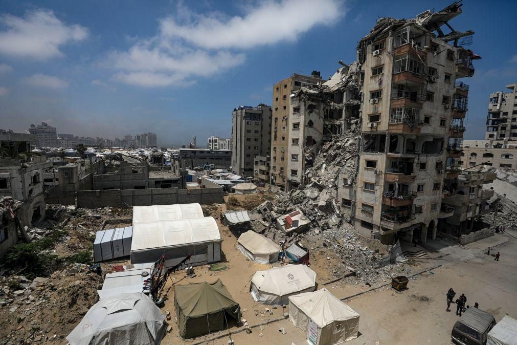 Bombardeamentos israelitas em Gaza matam pelo menos 58 pessoas desde sábado