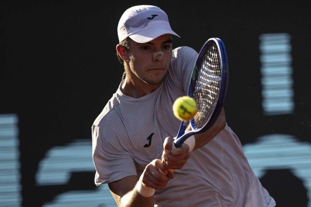 Jaime Faria eliminado na primeira ronda de Roland Garros