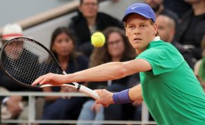 Tenista 'N.º1'  Sinner na 2.ª ronda de Roland Garros