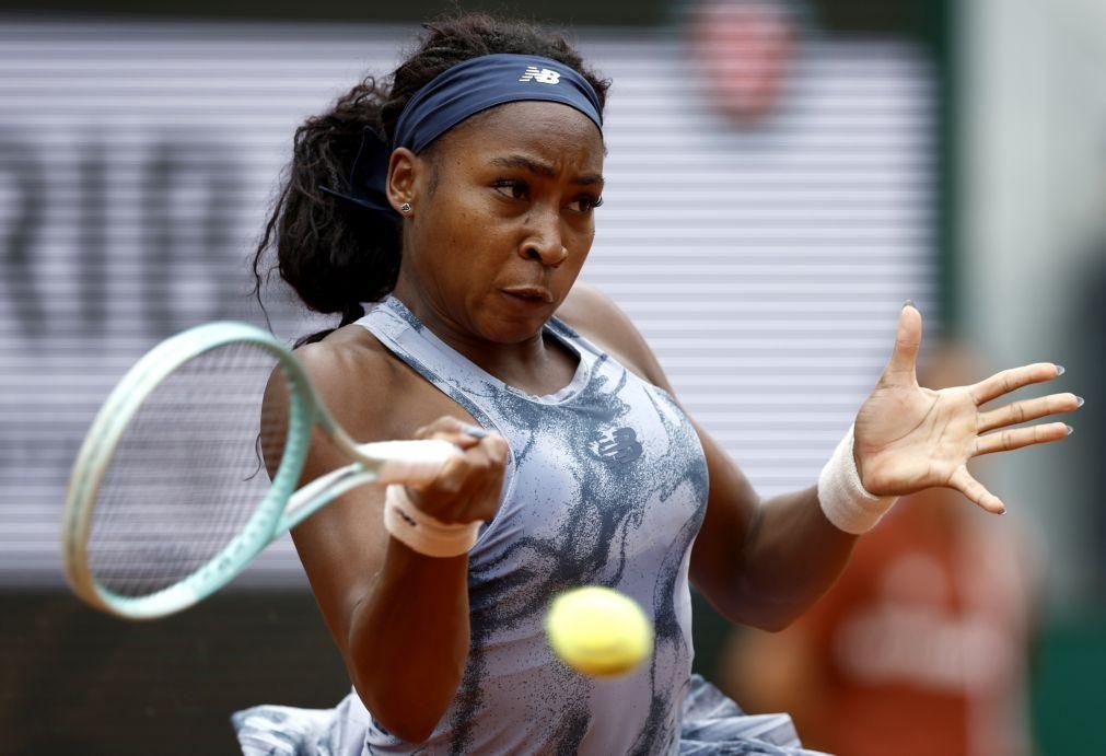 Coco Gauff apura-se para a segunda ronda de Roland Garros