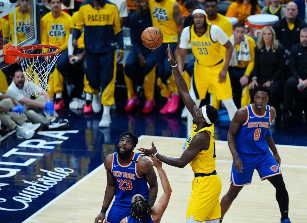 Pacers a um triunfo da final da NBA após noite histórica de Haliburton