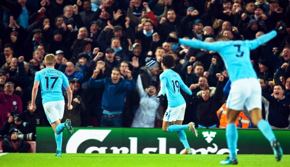 Manchester City sofre primeira derrota da época na Liga inglesa, em Liverpool