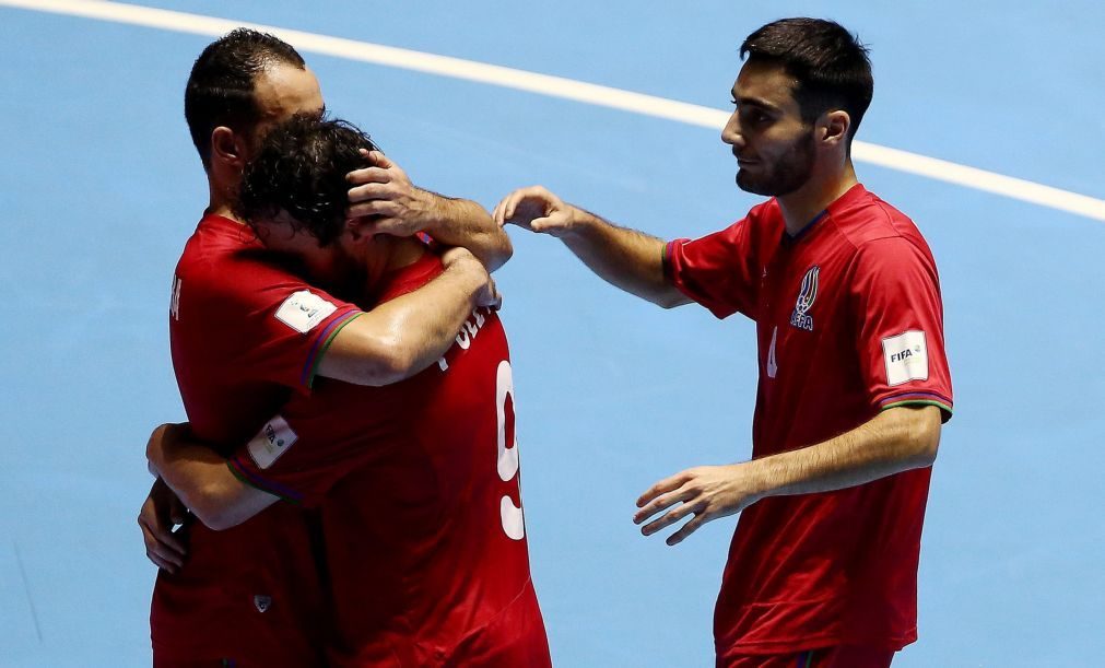 Portugal defronta Azerbaijão nos 'quartos' do Europeu de futsal, Espanha apurada