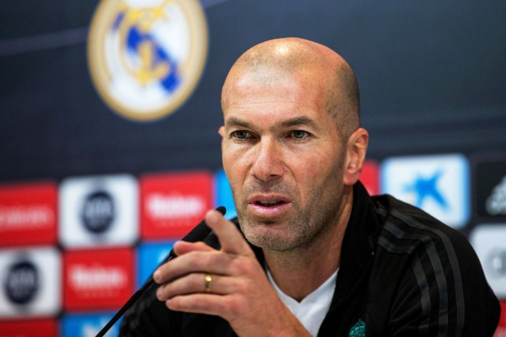 Zidane assegura que jogo do Real Madrid com PSG não é uma final para si