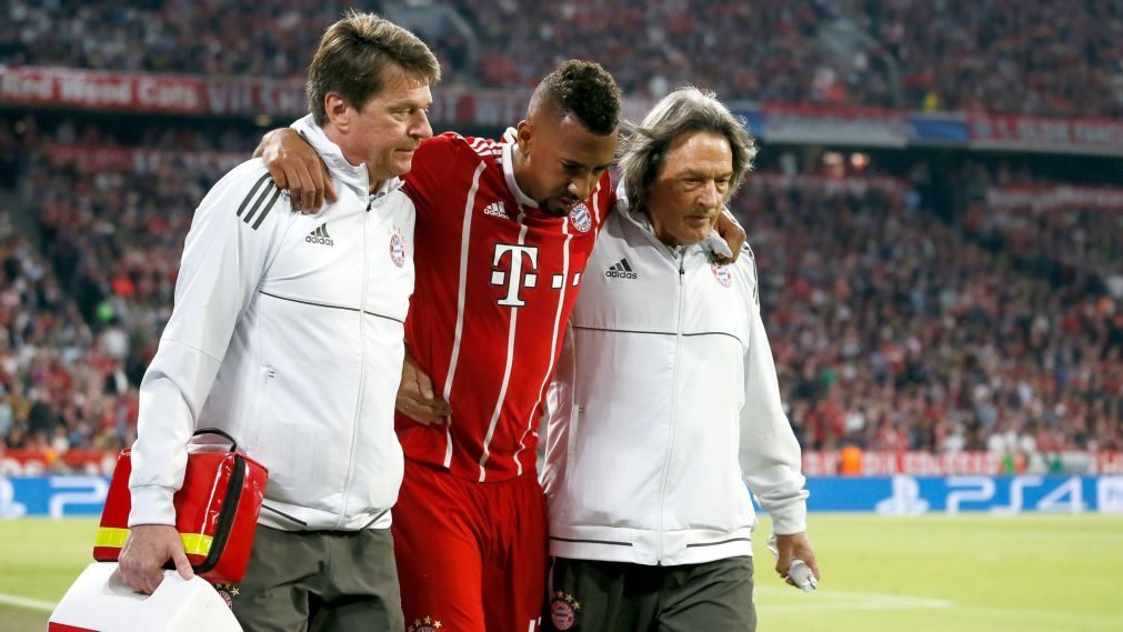 Boateng falha resto da temporada no Bayern Munique