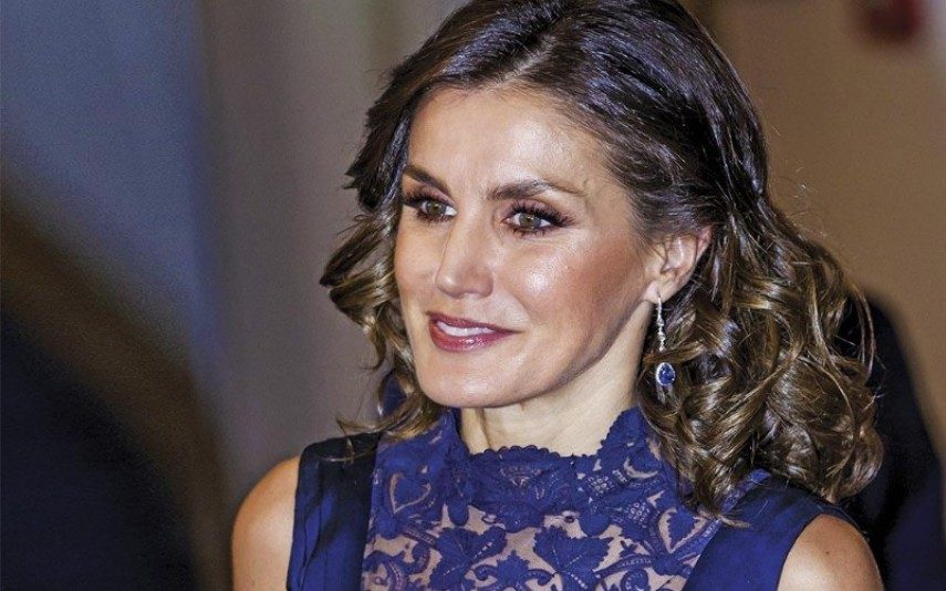 Letizia Rainha de Espanha com look atrevido