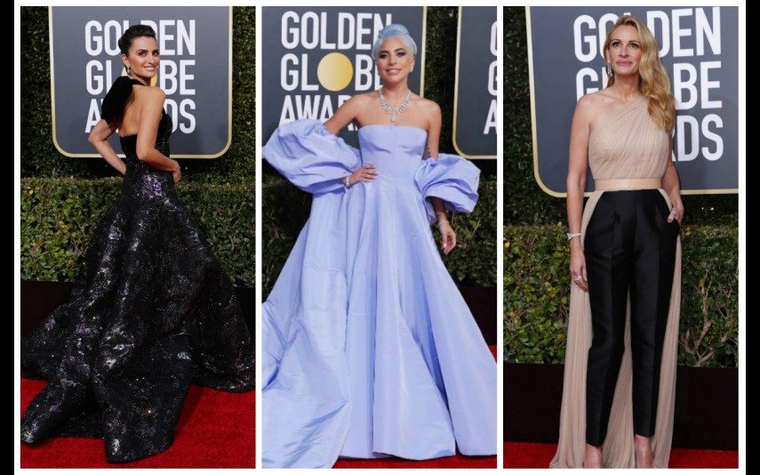 Globos De Ouro Os looks da gala mais glamorosa do ano