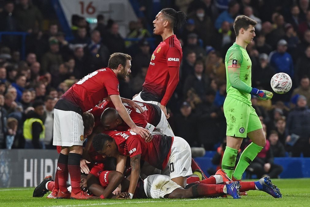 Manchester United vence Chelsea e defronta Wolves na Taça de Inglaterra