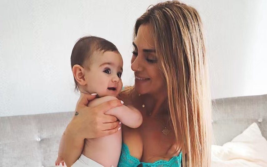 A foto de Liliana Filipa com a bebé Ariel a que ninguém fica indiferente