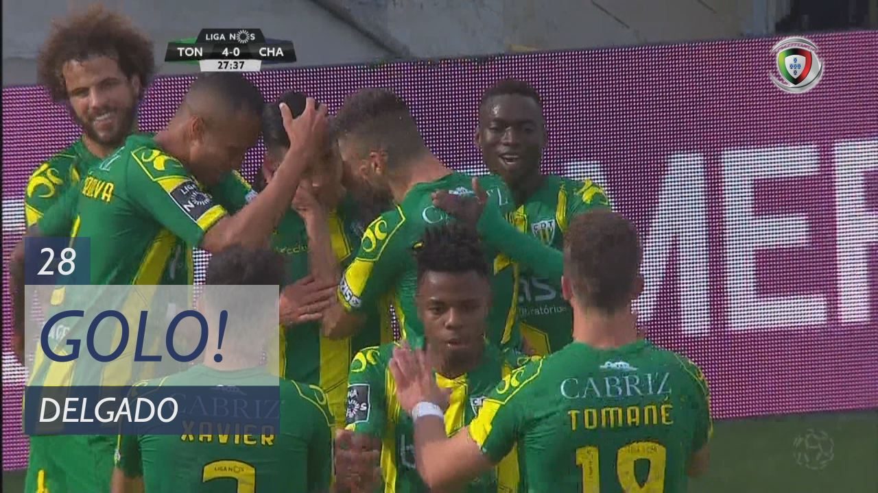 Tondela-Chaves [28'] Inacreditável! Chaves de rastos com mais um do Tondela! [vídeo]