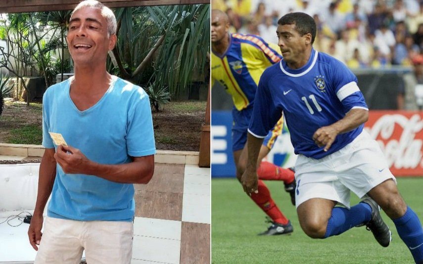 Romário tem namorada 31 anos mais nova