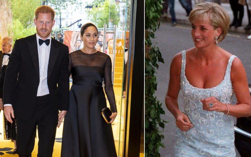 Harry e Meghan prestam tributo à princesa Diana Recordam frase da princesa do Povo