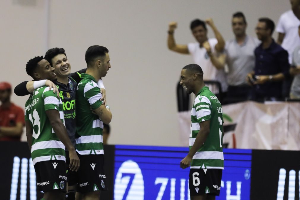 Sporting vence Benfica e conquista Supertaça de futsal