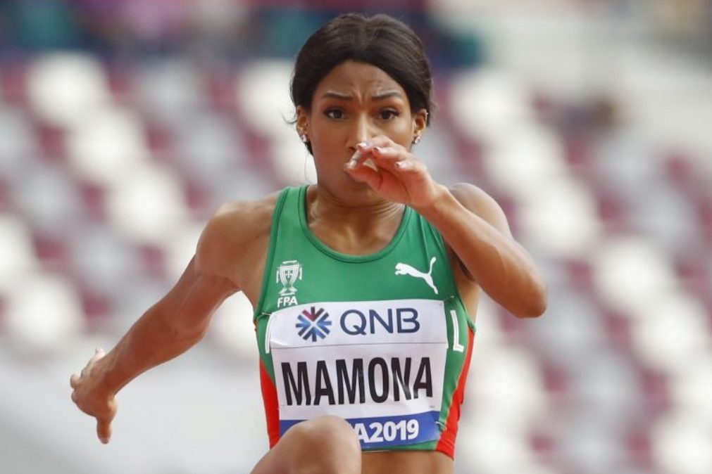 Patrícia Mamona dormiu duas horas e foi buscar a medalha.