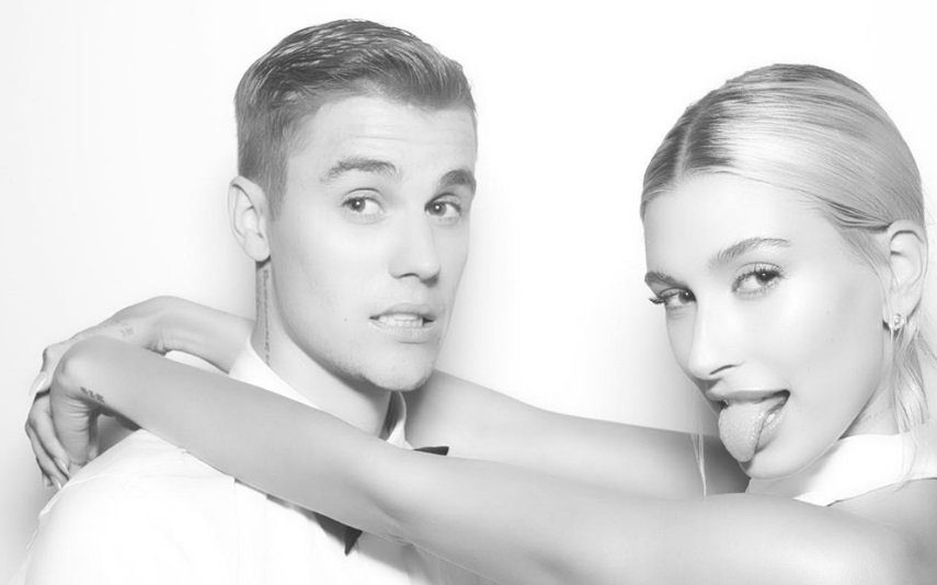 Justin Bieber e Hailey Baldwin A mensagem especial do vestido de noiva: «até que a morte nos separe»