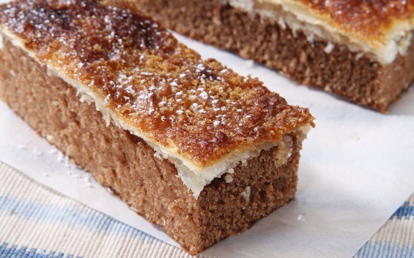 Bolo de chocolate folhado Receita fácil